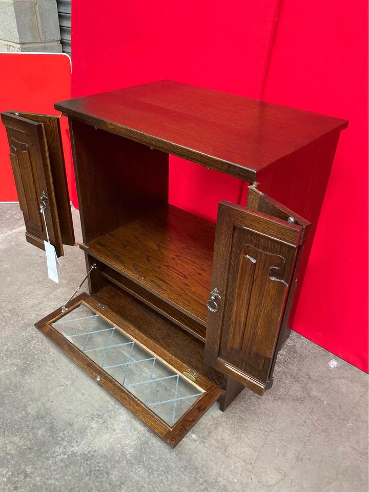 Old Mill Vintage solid oak TV unit by Quitmann furniture - storage unit.
