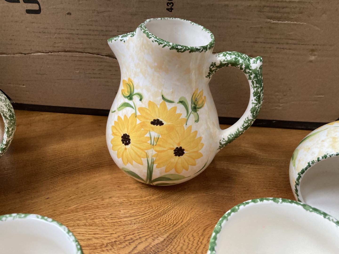 🌻✨ Vintage 18 piece Portuguese Dinner Service – Obrarte Portugal ✨🌻