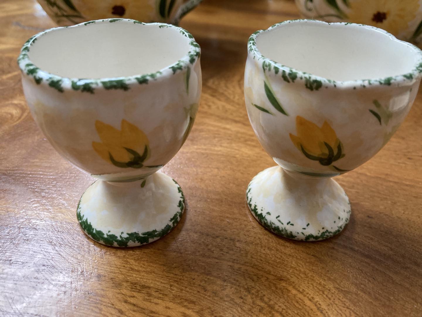 🌻✨ Vintage 18 piece Portuguese Dinner Service – Obrarte Portugal ✨🌻