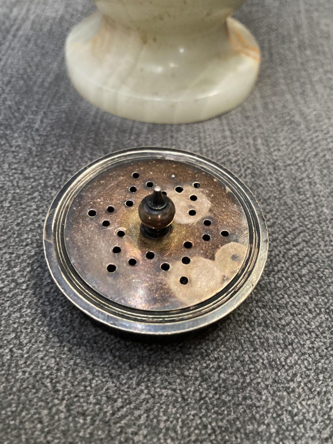 🔥 Vintage Onyx Table Lighter 🔥