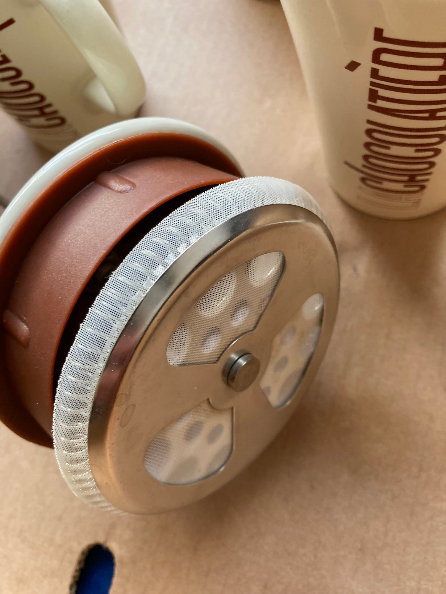 ☕️ Crate & Barrel La Chocolatière Hot Chocolate Set 🍫