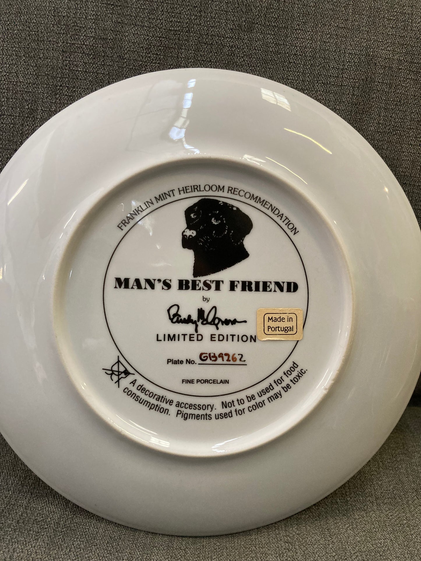 🐾 Franklin Mint Labrador Plate Set – Limited Edition 🐾